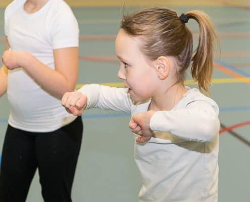 Weerbaarheidstraining 6-12 jaar, Weerbaar Friesland, zelfverdediging, De fryske Marren